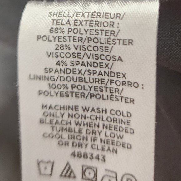 Ann Taylor Factory Vneck black sleeveless sheath dress 16 Business Career - Picture 7 of 8